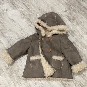 Zara mini. Jacket. Grey. 9/12m